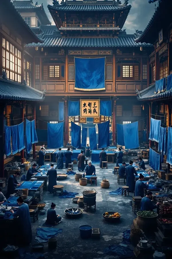蓝染坊传奇 深夜影院 剧集海报